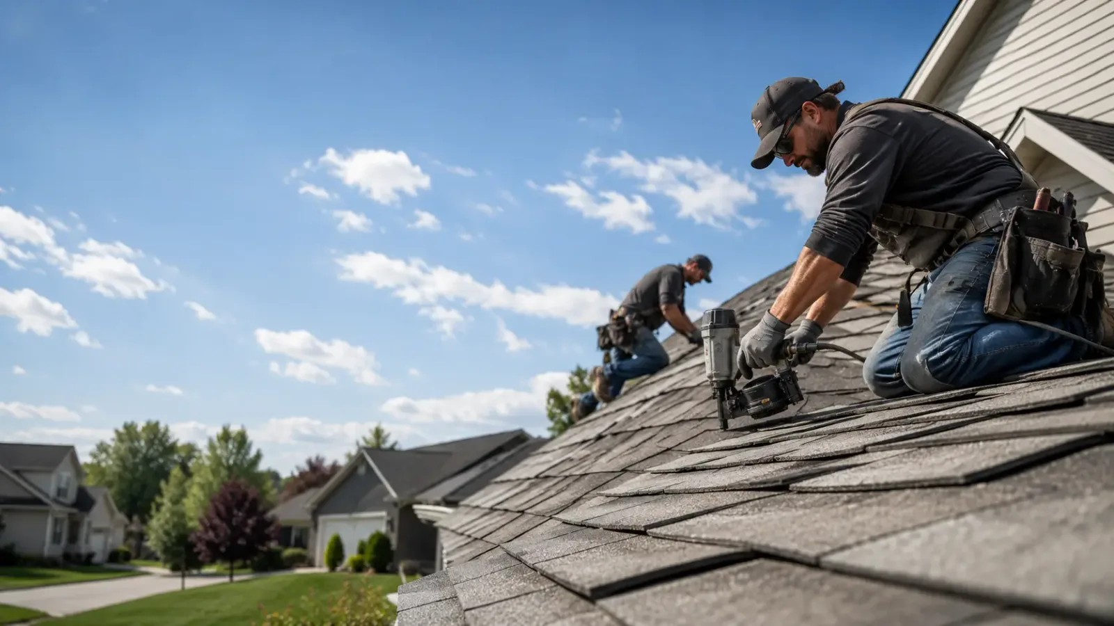Storm Damage Roof Repair in Thackerville, OK near me